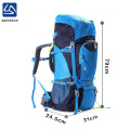 sannovo bulk multicolor breathable backpack 60l for camping